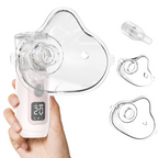 Ultrasonic Nebulizer, Model NE-520, Portable Nebulizer Machine with Mask, Mouthpiece and Accessories - Rechargeable Nebulizer for Home Use, Take-Along Nebulizer for Kids