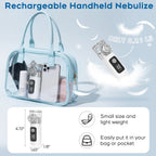 Ultrasonic Nebulizer, Model NE-520 - Portable Nebulizer, Nebulizers, Rechargeable Nebulizer Machine for Adults and Kids